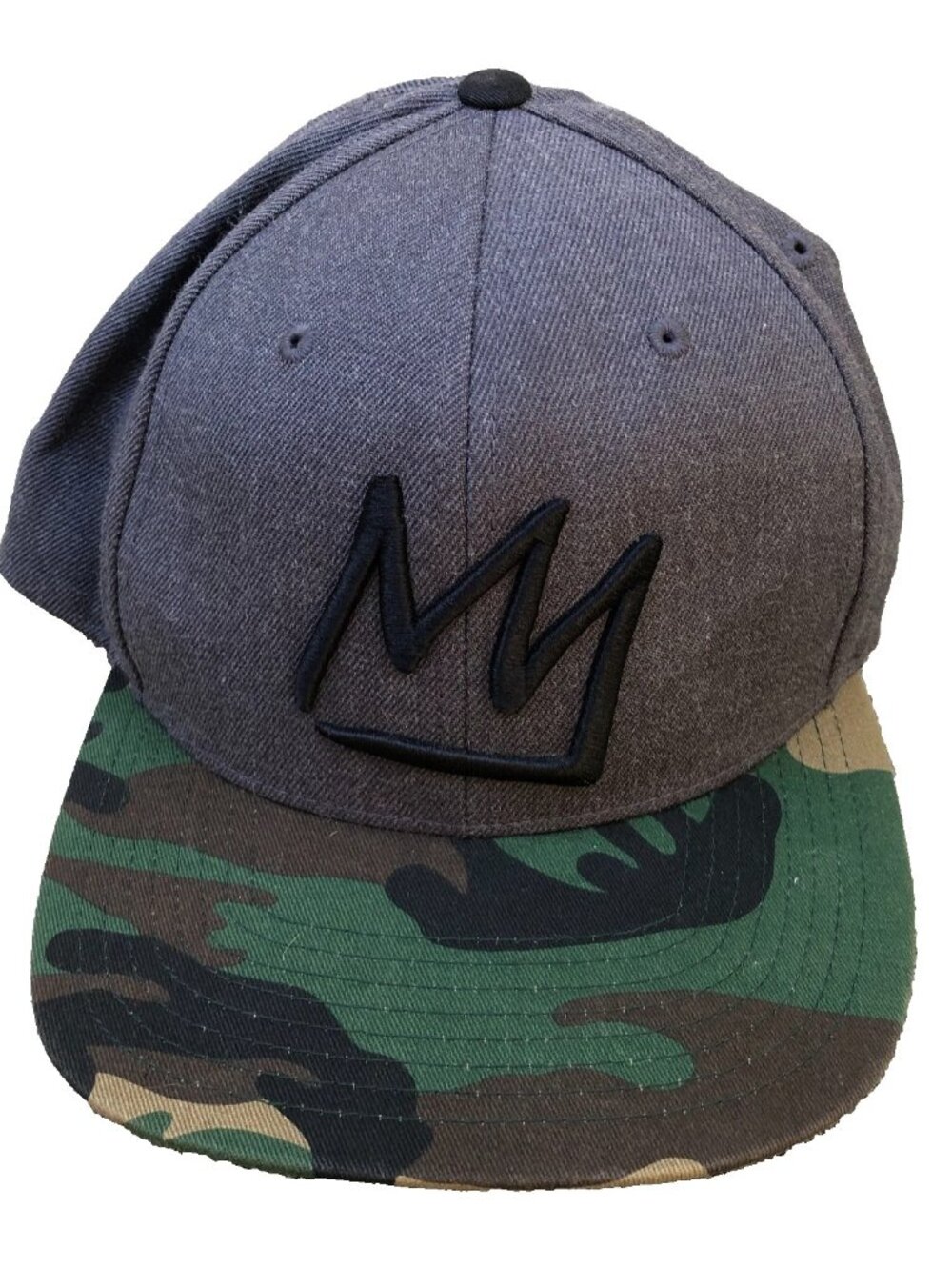 MAMMOTH MOUNTAIN Camo Snapback Hat Men's Adjustable Ski Snowboarding